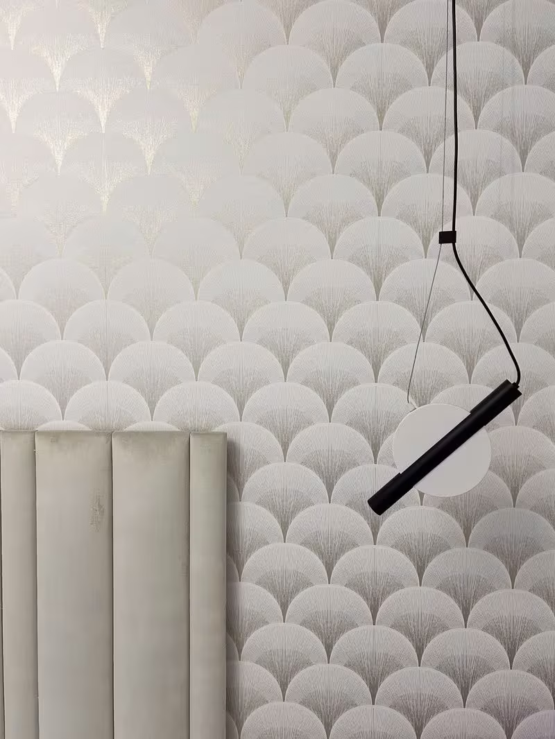 detail tapety v loznici