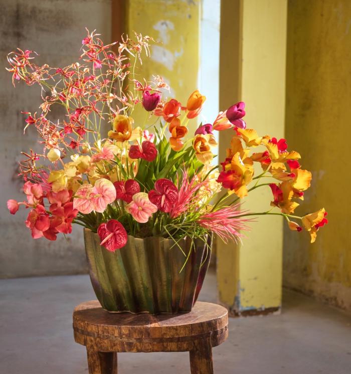 silk ka okrasné květiny