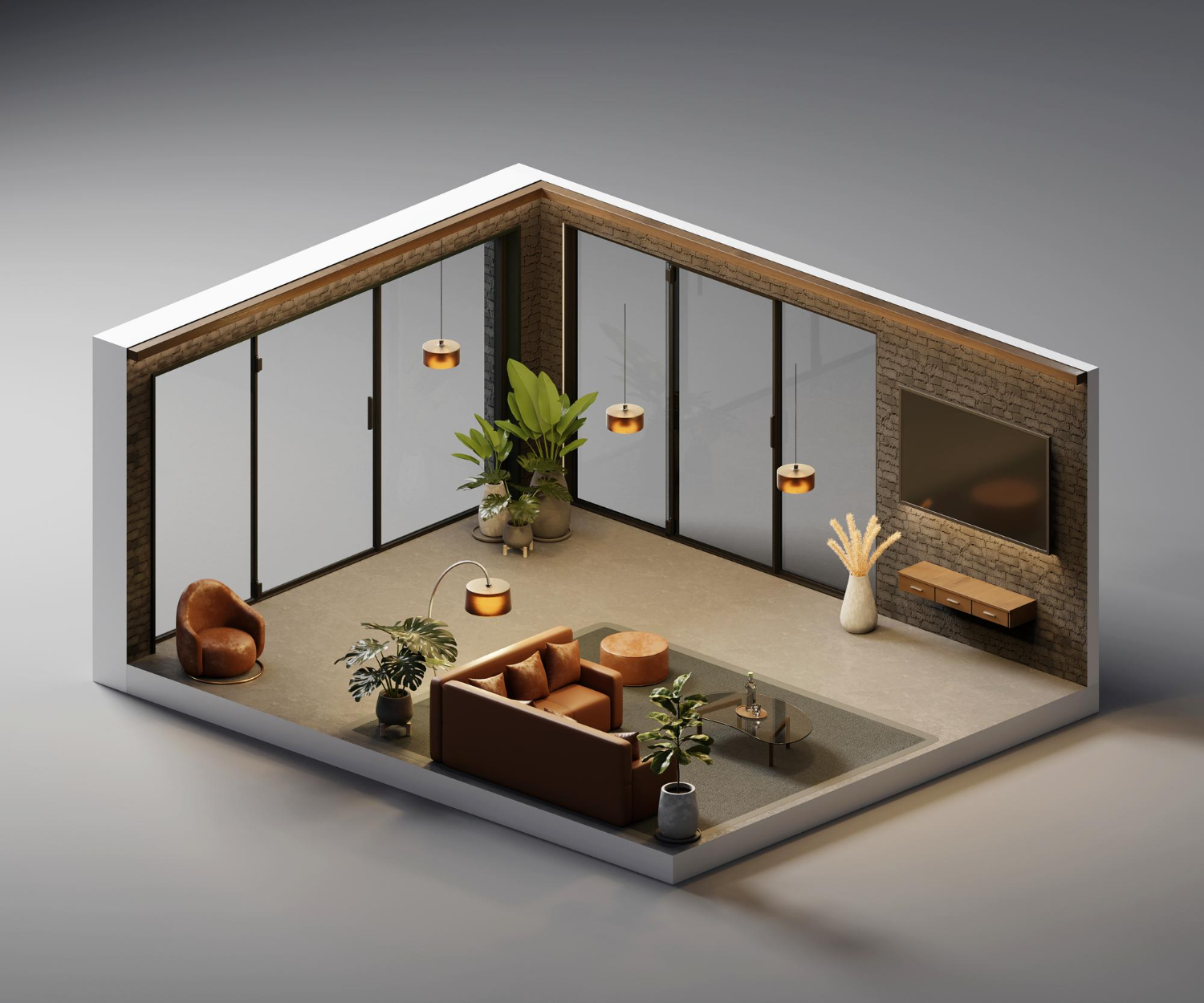 linie design dvizualizace ai